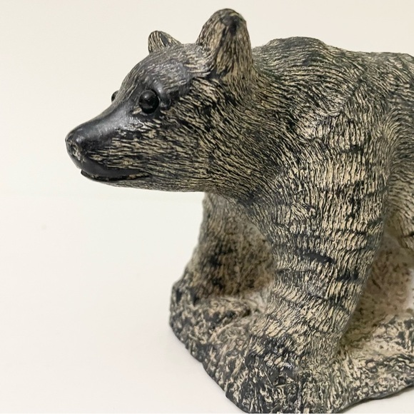 Edmund Wolf Sculpture Bear Stone Figure 4.5” Tall - Picture 2 of 16